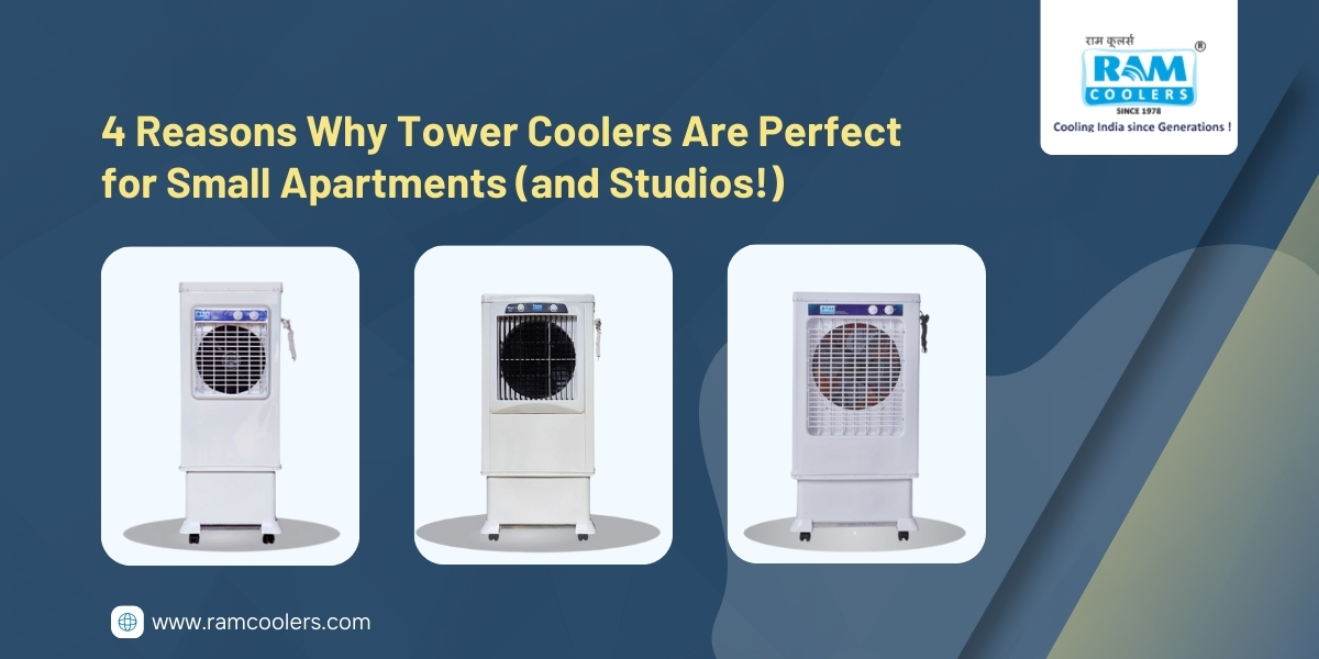 4 Reasons Why Tower Coolers Are Perfect for Small Apartments (and Studios!)